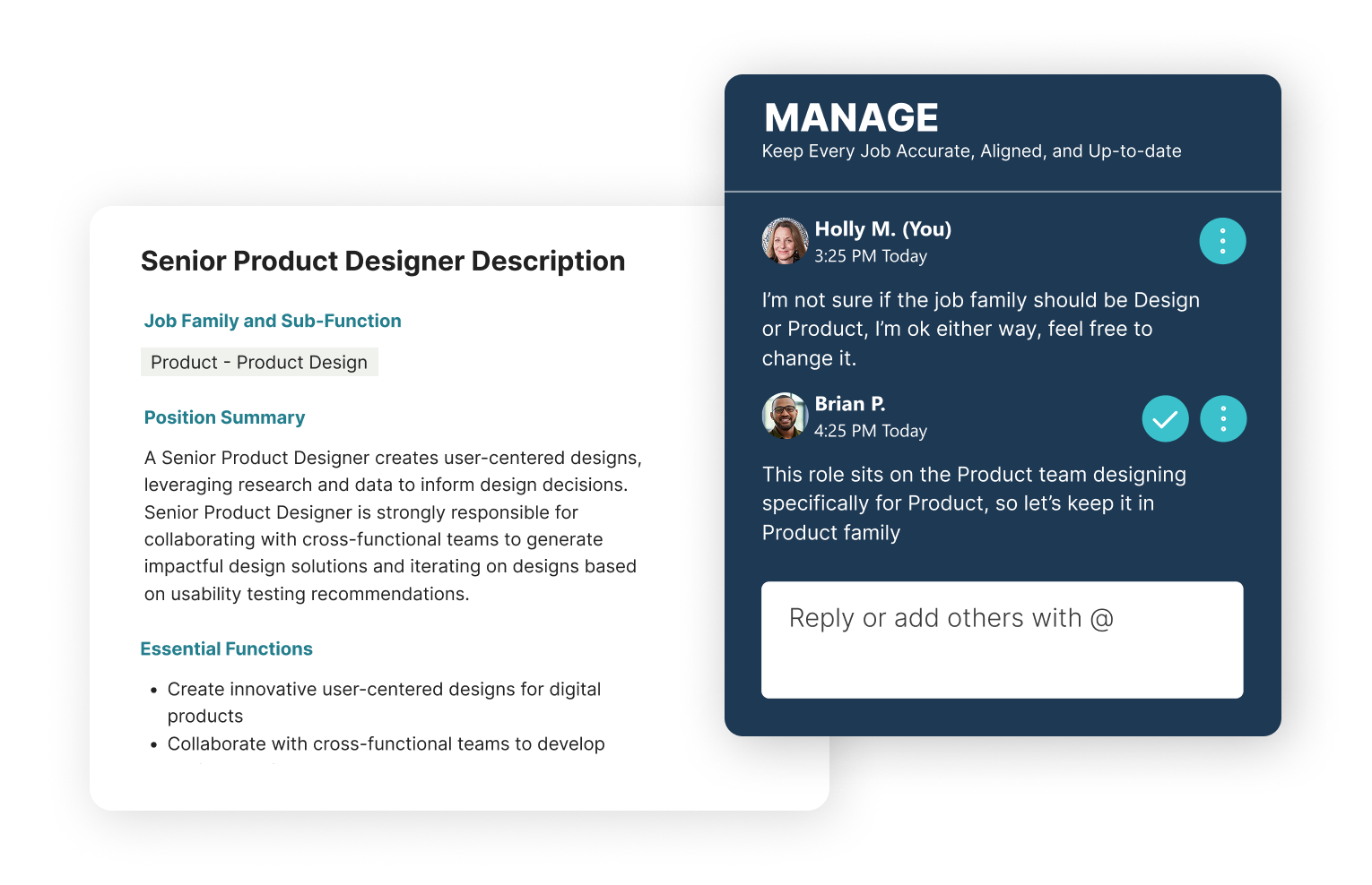 Manage Pillar Callout Graphic