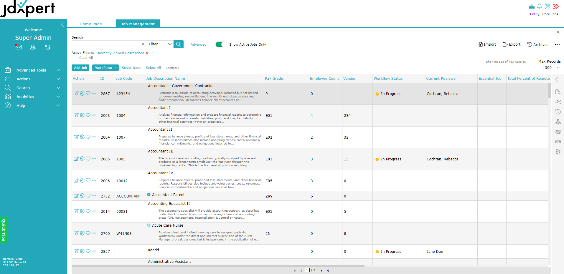 Job Management After