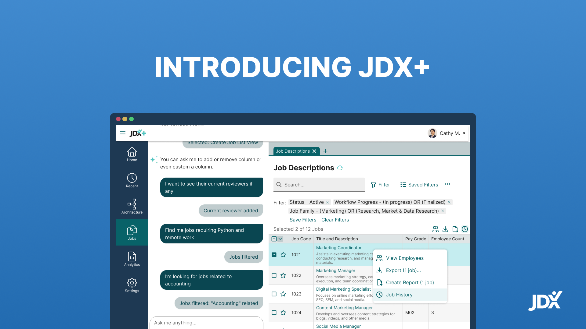 From Job Descriptions to Job Management: Why We Built JDX+